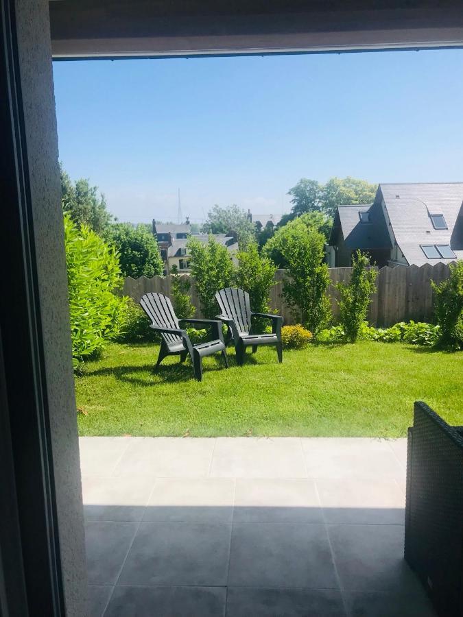 Bel Air Studios-Terrasse Couverte-Jardinet-Vue Pont De Normandie-Parking Prive Honfleur Extérieur photo